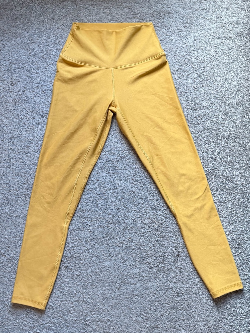 Abercrombie & Fitch YPB High-Waist Yellow Leggings
